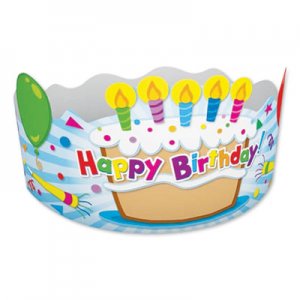Carson-Dellosa Publishing Student Crown, Birthday, 4 x 23 1/2, 30/Pack CDP101021 CD-101021