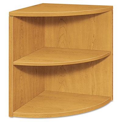 HON 10500 Series Two-Shelf End Cap Bookshelf, 24w x 24d x 29-1/2h, Harvest 105520CC HON105520CC