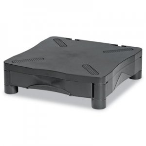 Kelly Computer Supply Adjustable Monitor Stand w/Single Storage Drawer, 13-1/4 x 13-1/2 x 2-3