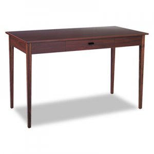 Safco Apr S Table Desk, 48w x 24d x 30h, Mahogany 9446MH SAF9446MH