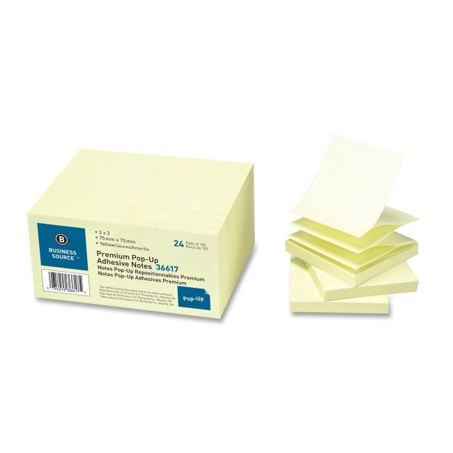Business Source Pop-up Adhesive Note 36617 BSN36617