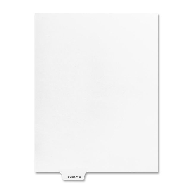 Kleer-Fax 80000 Series Preprinted Bottom Tab Index Divider 81146 KLF81146