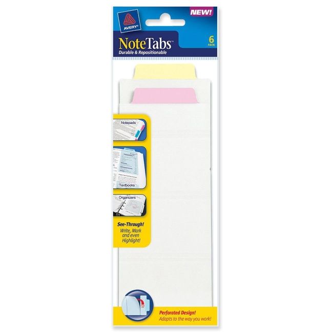Avery NoteTabs Traditional Tab Divider 16333 AVE16333 72782