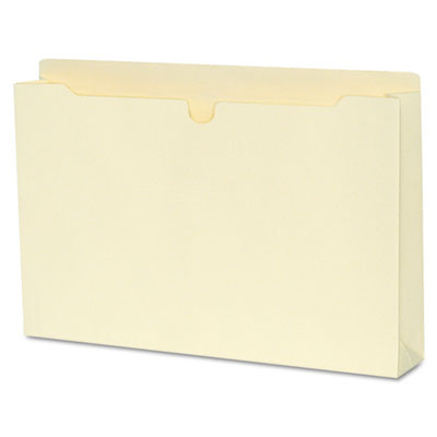 S J Paper File Jackets with 1 1/2 Inch Expansion, Legal, 11 Point Manila, 50/Box S11330 SJPS11330