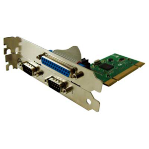 Perle SPEED2 LE1P 2-Port PCI Serial Parallel Card 04003240