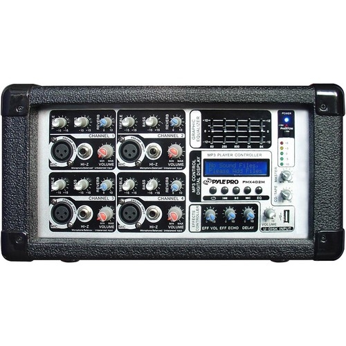 Pyle Audio Mixer PMX402M