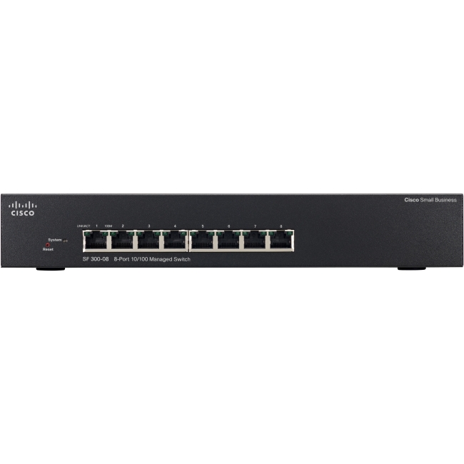 Cisco Layer 3 Switch SRW208-K9-NA SF300-08