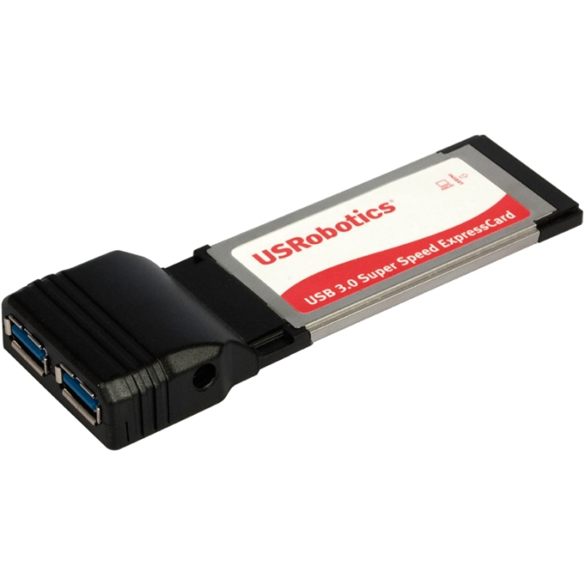 U.S. Robotics 2-port ExpressCard USB Adapter USR8401