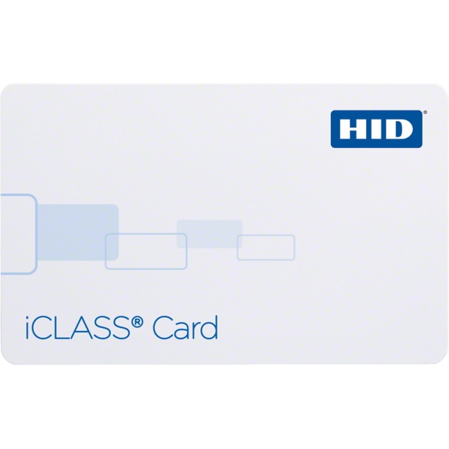 HID iCLASS Security Card 2020BGGMNM 202X