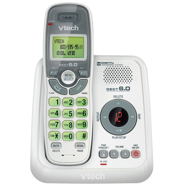 DECT 6.0 Plus Expandable Digital Cordless Phone Answering