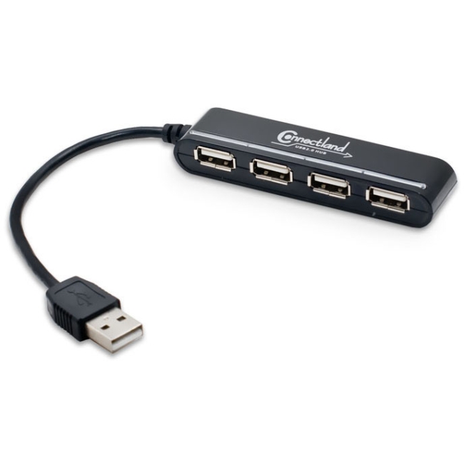 Connectland 4-port USB Hub CL-U2MNHUB-4B