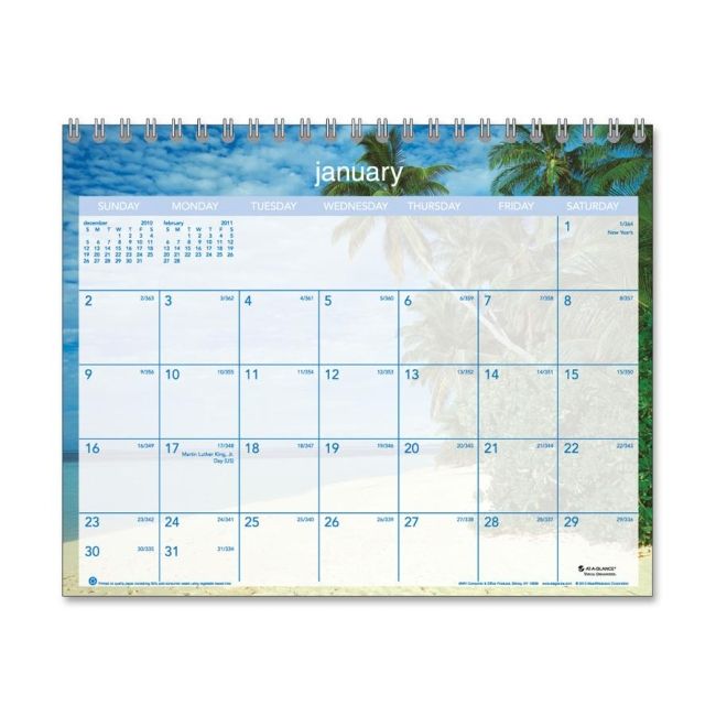 Mead Tropical Escape Wall Calendar DMWTE828 AAGDMWTE828