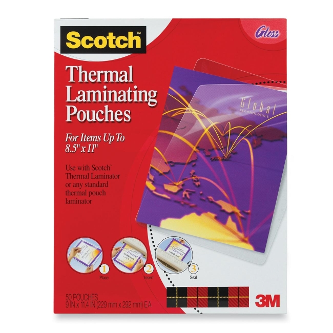 Scotch Thermal Laminating Pouch TP385450