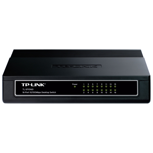 TP-LINK 16-Port 10/100Mbps Desktop Switch TL-SF1016D