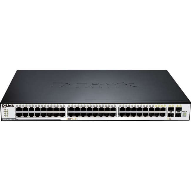 D-Link xStack Ethernet Switch with SI Image DGS-3120-48TC/SI DGS-3120-48TC