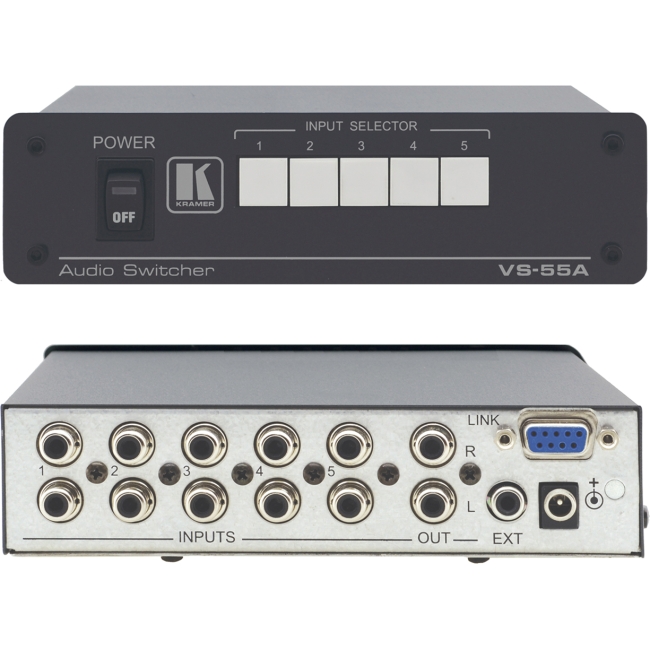 Kramer Stereo Audio Switcher VS-55A