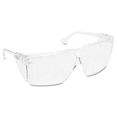 3M Tour Guard III Safety Glasses, Small, Clear Frame/Lens, 10/Box 411100000010 MMM411100000010