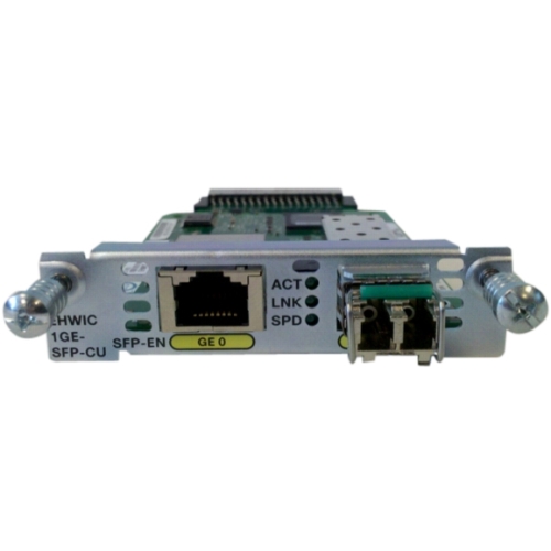 Cisco High-Speed WAN Interface Card EHWIC-1GE-SFP-CU