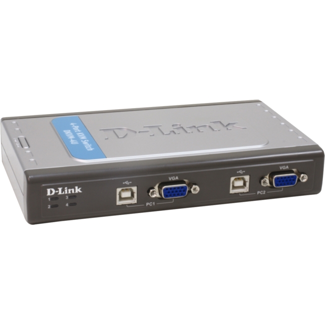 D-Link 4-Port USB KVM Switch DKVM-4U