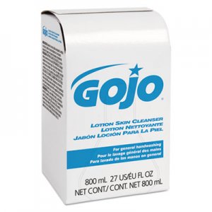 GOJO Lotion Skin Cleanser Refill, Floral, Liquid, 800mL Bag, 12/Carton GOJ911212CT 9112-12