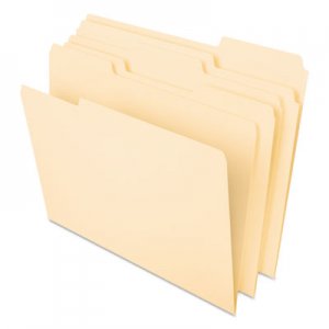 Pendaflex Interior File Folders, 1/3 Cut Top Tab, Letter, Manila 100/Box 4210-1/3 ESS421013
