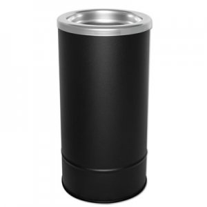 Ex-Cell Round Sand Urn w/Removable Tray, Black EXC160 160S BLX