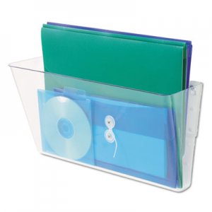 Genpak Add-on Pocket for Wall File, Letter, Clear UNV53692