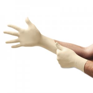 Conform XT Premium Latex Disposable Gloves, Powder-Free, Medium, 100/Box ANS69318M 813475