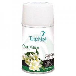 TimeMist Metered Fragrance Dispenser Refills, Country Garden, 6.6oz, 12/Carton TMS1042786 332522TMCT
