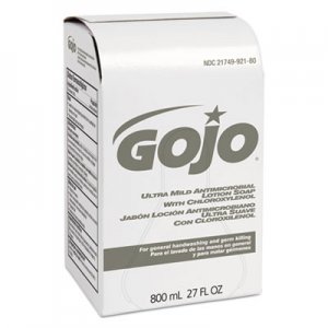 GOJO Ultra Mild Lotion Soap w/Chloroxylenol Refill, Floral Balsam, 800mL, 12/Carton GOJ921212CT 9212-12