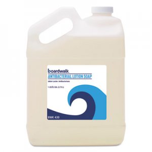 Boardwalk Antibacterial Liquid Soap, Floral Balsam, 1gal Bottle, 4/Carton BWK430CT 1887-04-GCE00