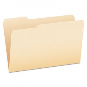 Pendaflex Essentials File Folders, 1/3 Cut Top Tab, Legal, Manila, 100/Box 753-1/3 ESS75313