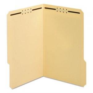 Pendaflex Top Tab Fastener Folder, 1/3 Cut Top Tab, Legal, 18 Point, Manila, 50/Box PFX1953718 1953718