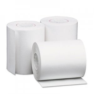 Universal Single-Ply Thermal Paper Rolls, 2 1/4" x 80 ft, White, 50/Carton UNV35760