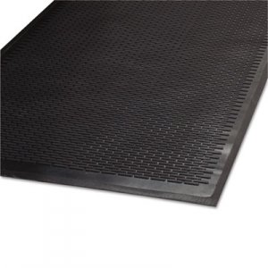 Guardian Clean Step Outdoor Rubber Scraper Mat, Polypropylene, 36 x 60, Black MLL14030500 14030500
