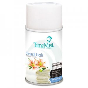 TimeMist Metered Aerosol Fragrance Dispenser Refill, Clean N Fresh, 6.6oz TMS1042771EA 1042771EA