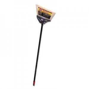 O-Cedar Commercial MaxiPlus Professional Angle Broom, Polystyrene Bristles, 51" Handle, Black, 4/CT DVO91351CT 91351CT