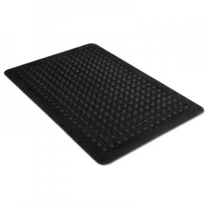 Guardian Flex Step Rubber Anti-Fatigue Mat, Polypropylene, 36 x 60, Black 24030500 MLL24030500