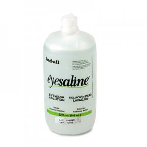 Honeywell Fendall Eyesaline Eyewash Bottle Refill, 32oz Bottle, 12/Carton FND320004550000 320004550000