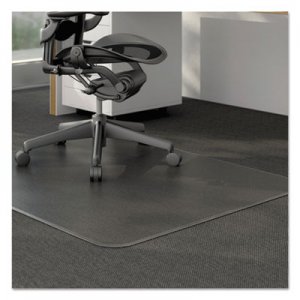 Alera Studded Chair Mat for Low Pile Carpet, 46 x 60, Clear ALEMAT4660CLPR CM12443FALEPL