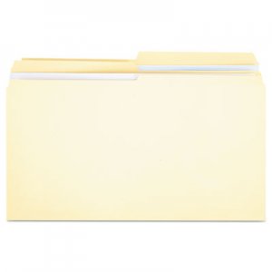 Universal File Folders, 1/2 Cut, Two-Ply Top Tab, Legal, Manila, 100/Box 16122 UNV16122