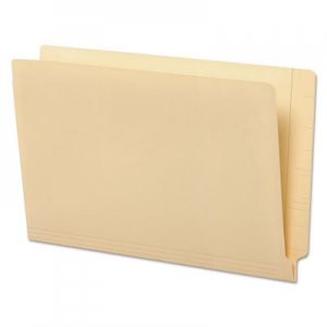 Genpak Manila Reinforced Shelf Folder, Legal, 100/Box UNV13350