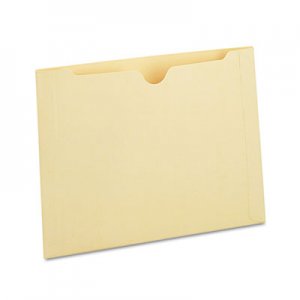 Genpak Manila File Jackets with Reinforced Tabs, 1" Expansion, Legal, 50/Box UNV73600