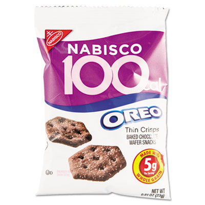 Nabisco 100 Calorie Packs Oreo Cookies, 6/Box CDB05344 05344