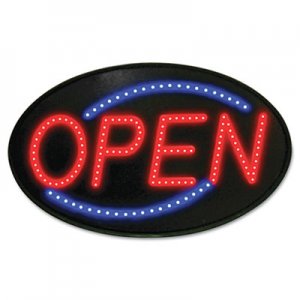 Newon LED Sign, Red/Blue, 13 x 21 USS5583 5583