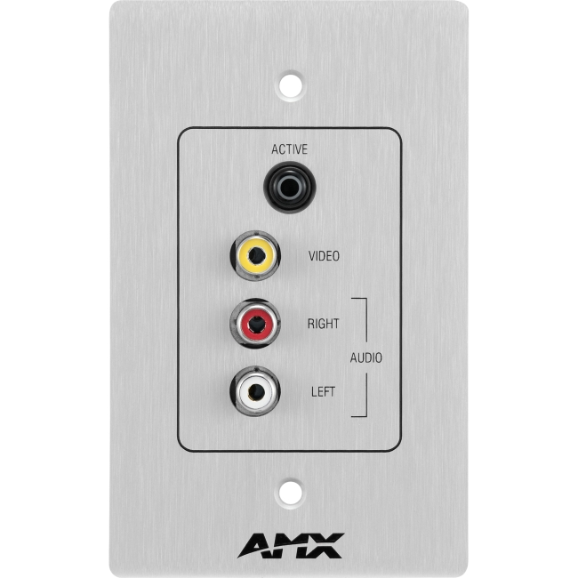 AMX Audio/Video Faceplate FG1402-50-SA UPX-CS+A-US