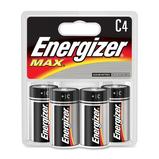 Energizer C Cell Alkaline Battery E93BP-4