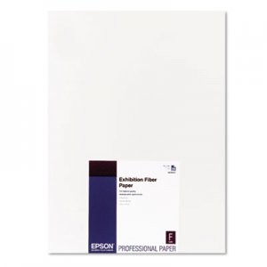 Epson Exhibition Fiber Paper, 13 x 19, White, 25 Sheets EPSS045037 S045037