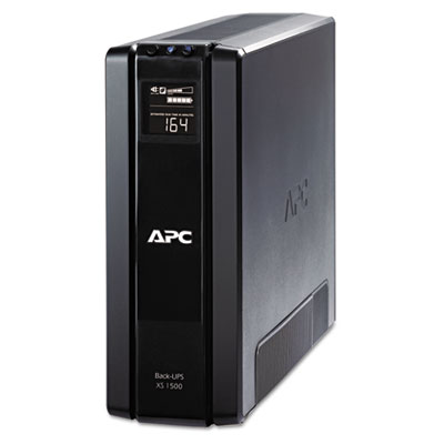 Power-Saving Back-UPS XS Backup System, 1500VA, 10 Outlets, 355 J APC® BX1500G APWBX1500G