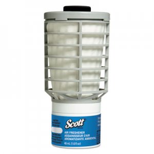 Scott Continuous Air Freshener Refill, Ocean, 48mL Cartridge, 6/Carton KCC91072 91072